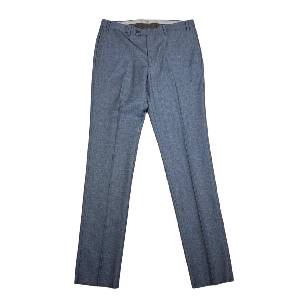 Calvin Klein Mens Blue Dress Pants 35x32 Slim Fit Mabry Suit Separate NWT